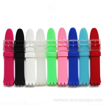 Wholesale cheap silicone rubber wrist watch strap watch band